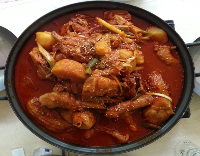 곰바위 산장 